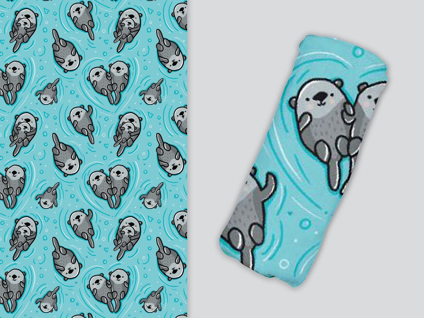 Otter Blanket - 50" x 60"
