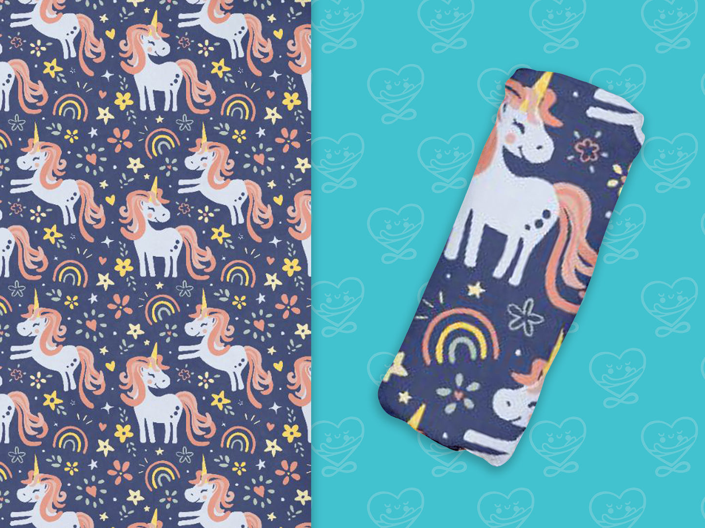Unicorn Blanket - 50" x 60"