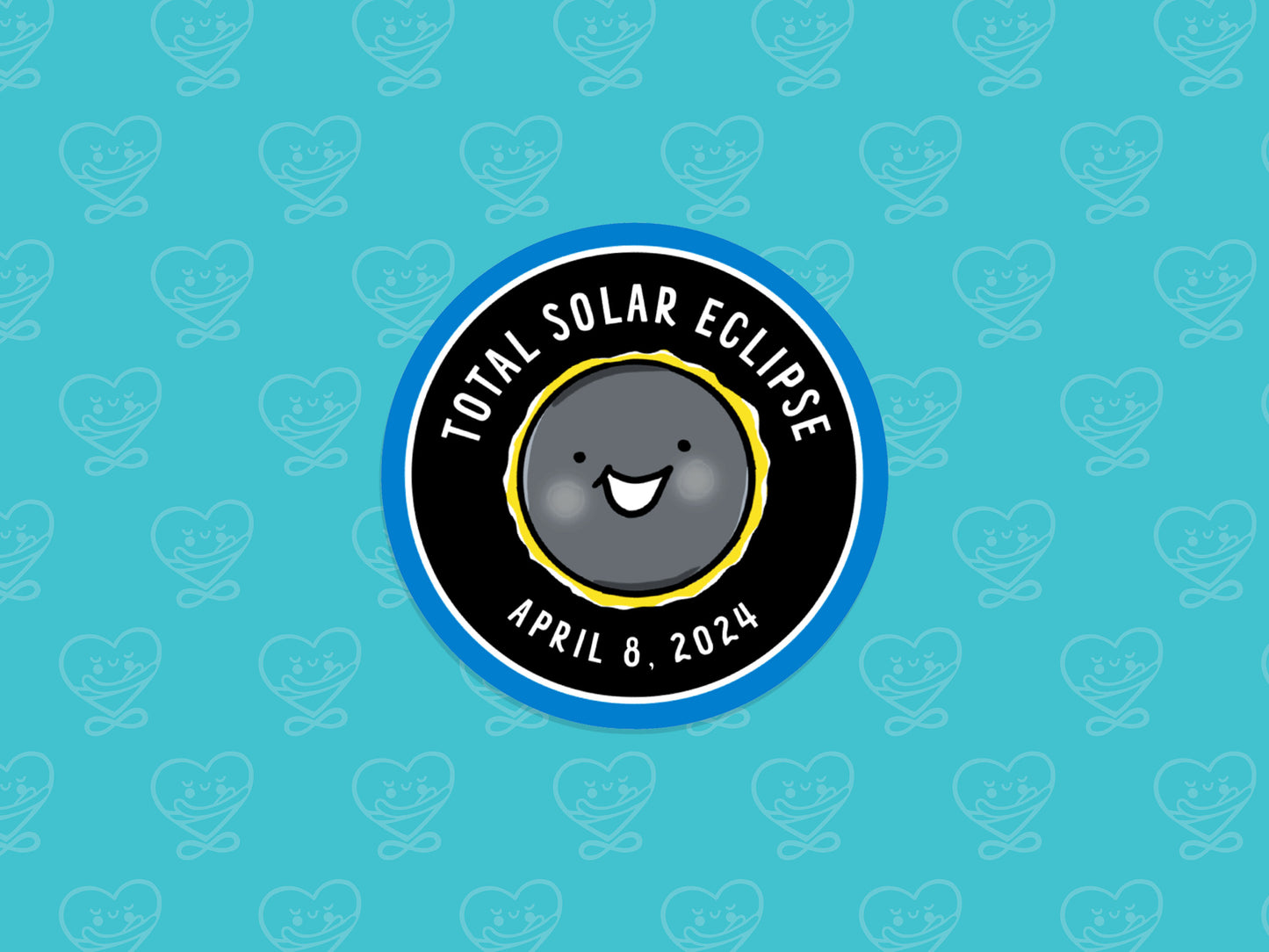 Total Solar Eclipse Sticker