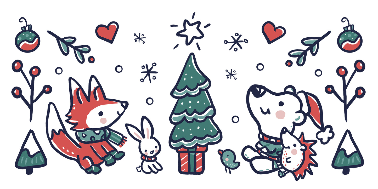 Forest Holiday Mug Deluxe 15oz.