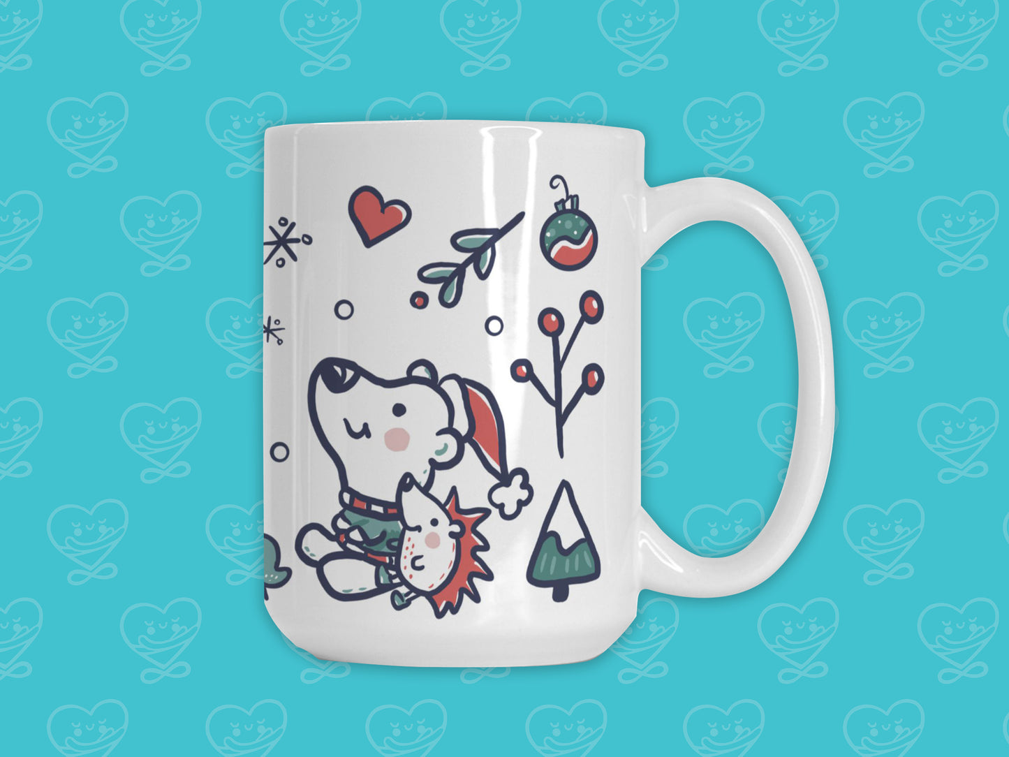Forest Holiday Mug Deluxe 15oz.
