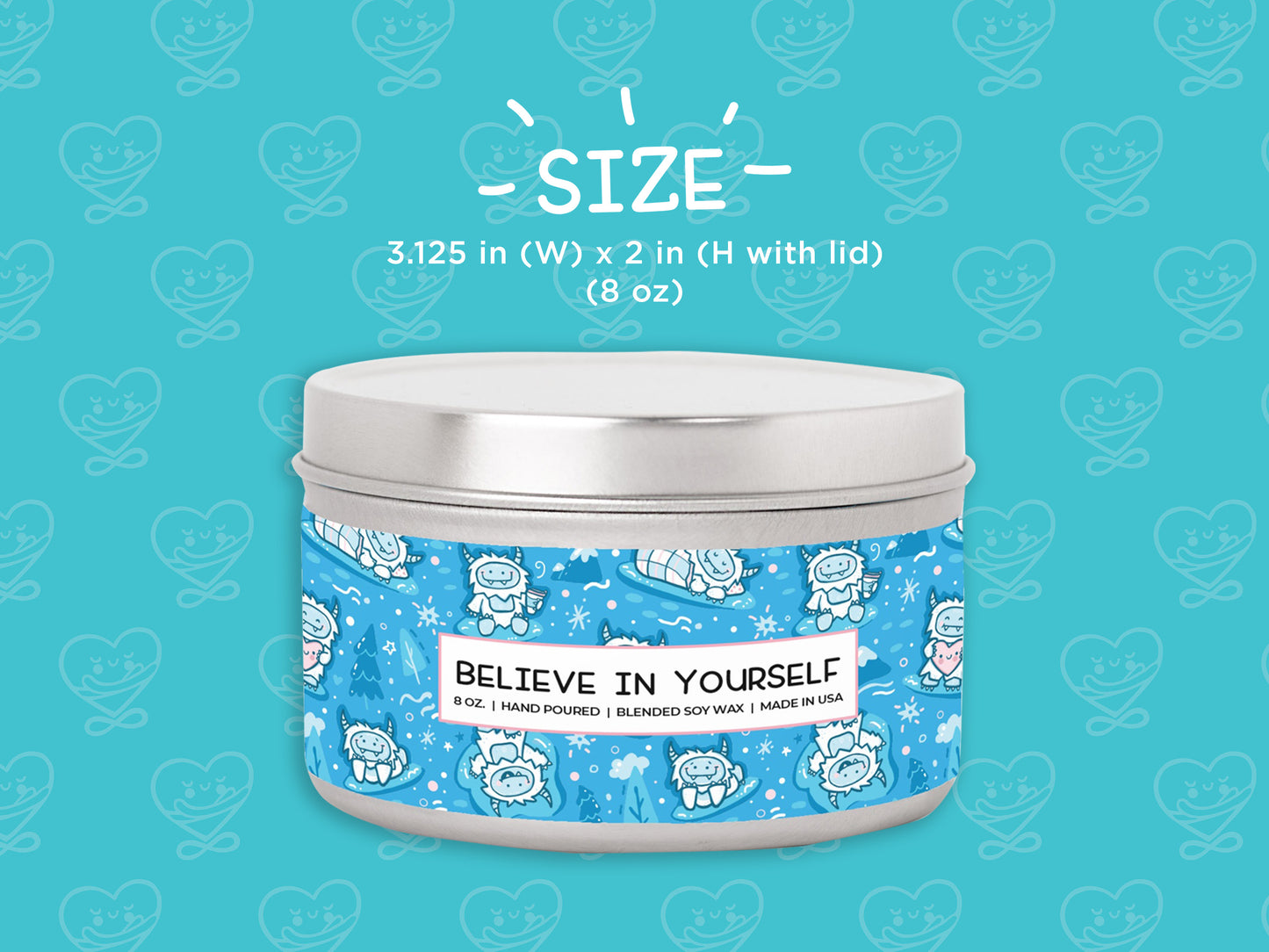 Yeti Candle Tin 8oz