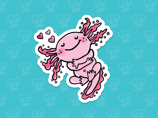 Axolotl  Vinyl Sticker