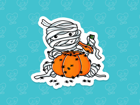 Mummy Vinyl Sticker