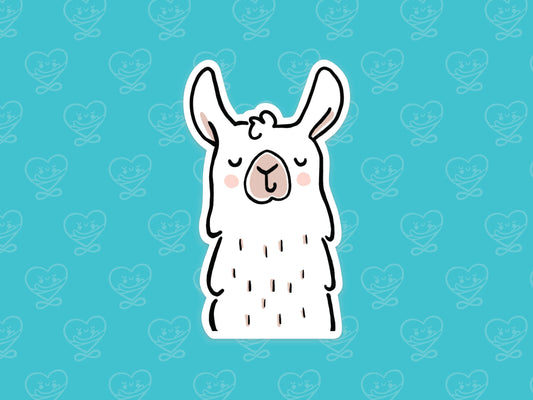 Llama Vinyl Sticker