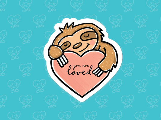 Sloth Vinyl Sticker