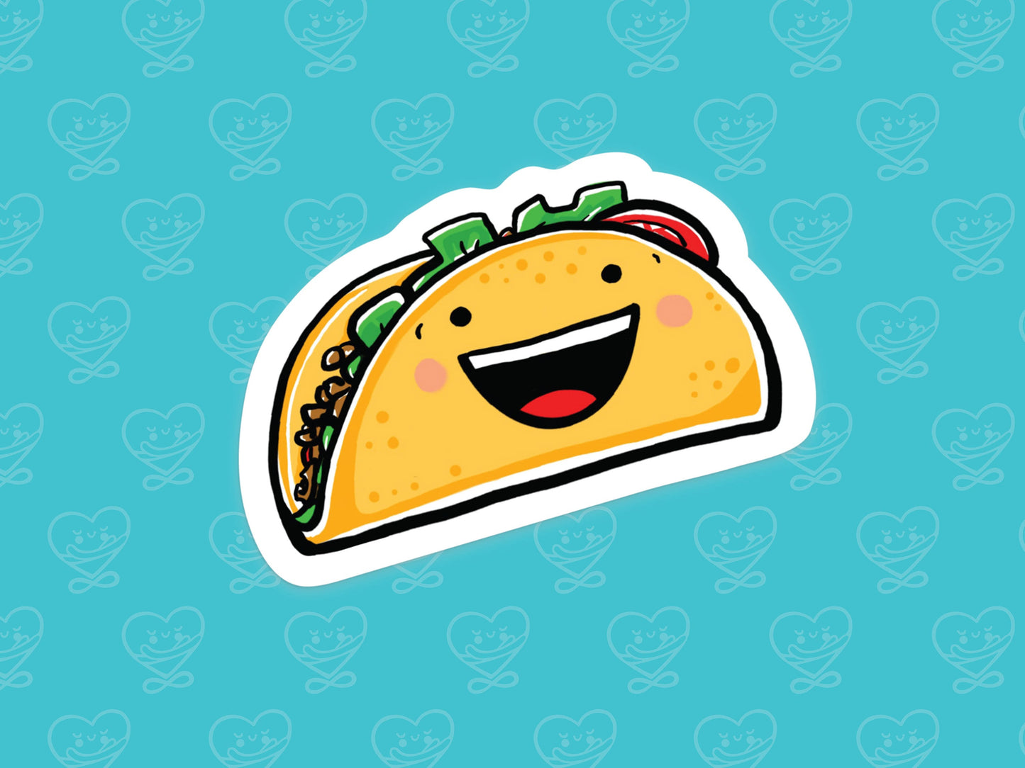 Taco Vinyl Sticker