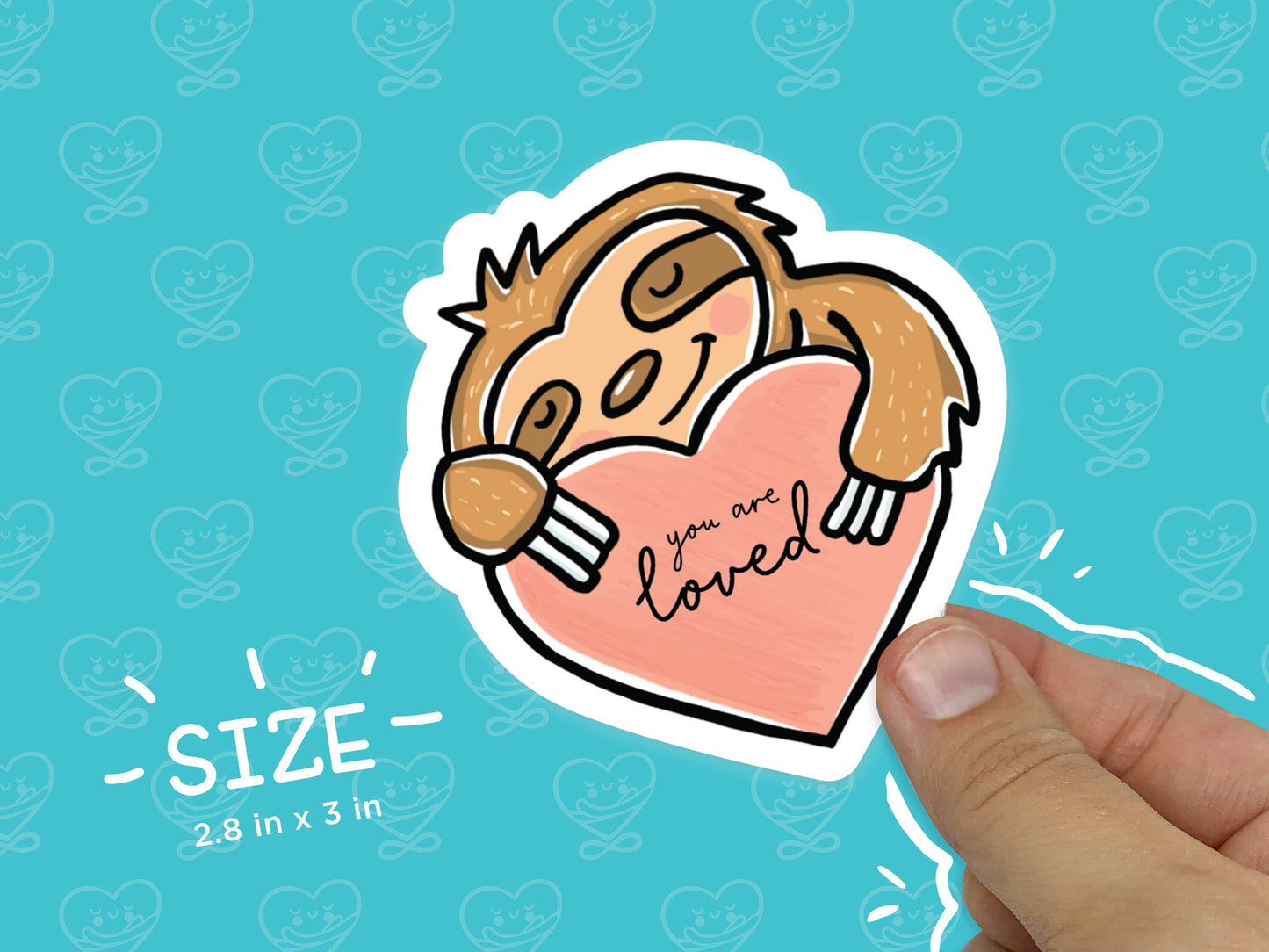 Sloth Vinyl Sticker
