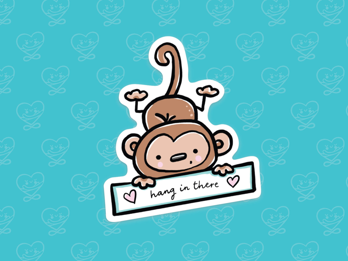 Monkey Vinyl Sticker