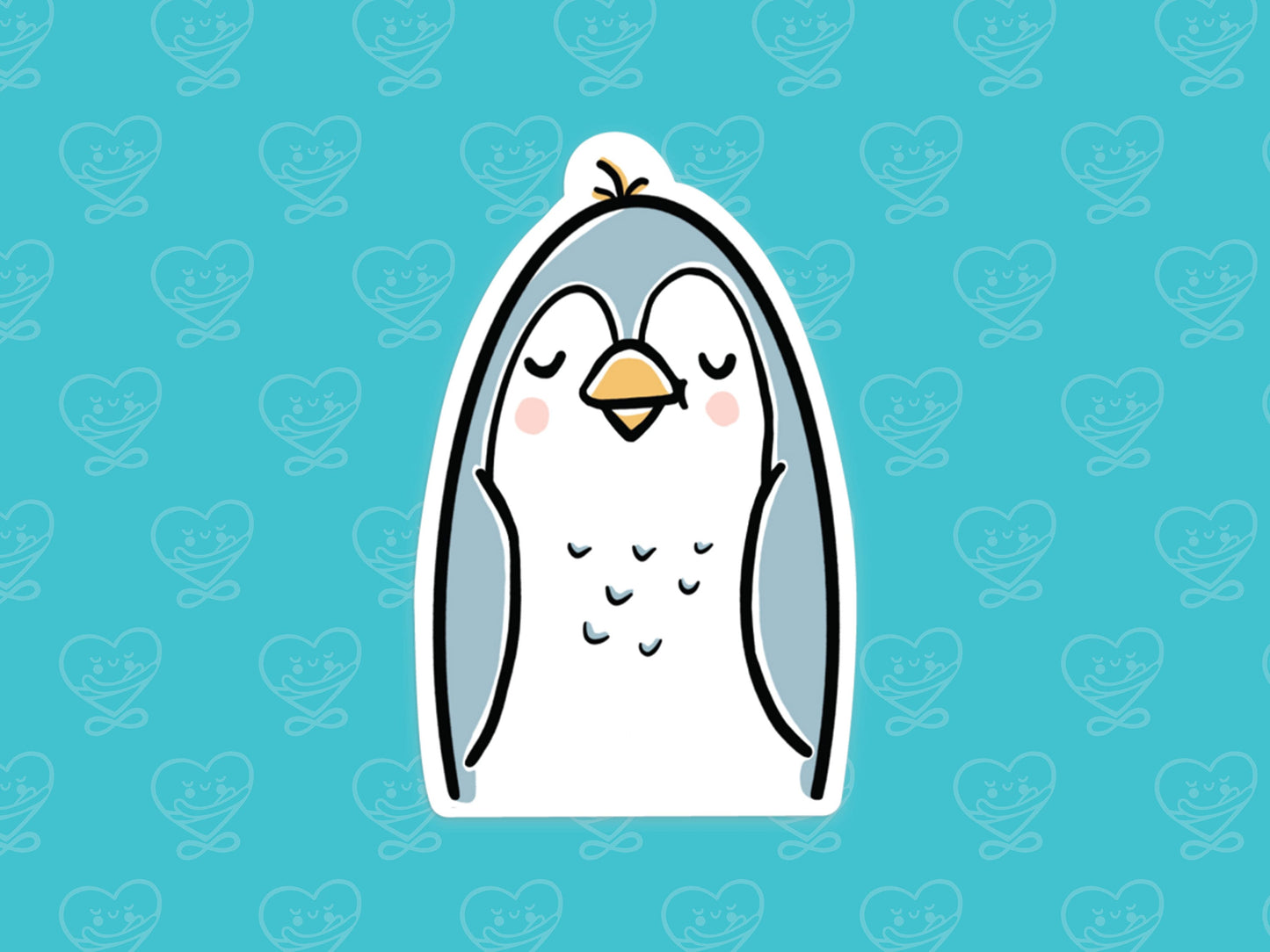 Penguin Vinyl Sticker