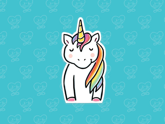 Unicorn Vinyl Sticker