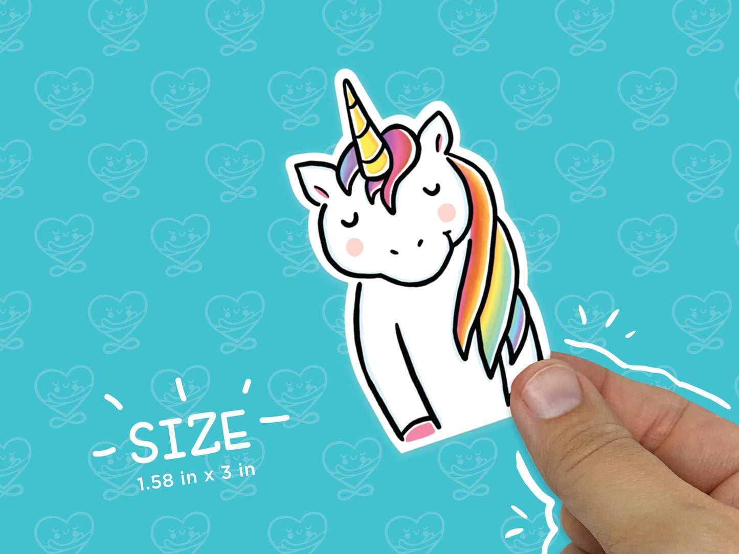 Unicorn Vinyl Sticker