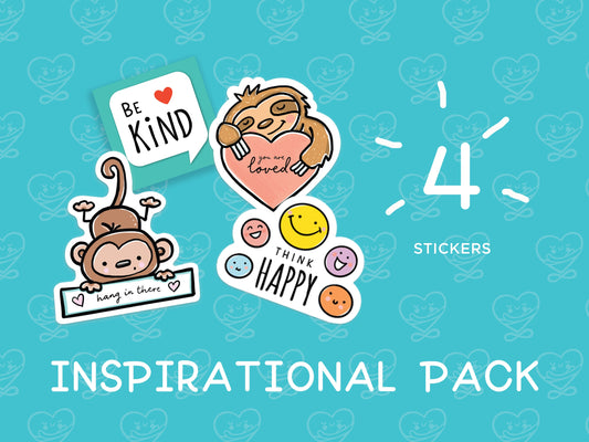 Inspirational Vinyl Sticker Set