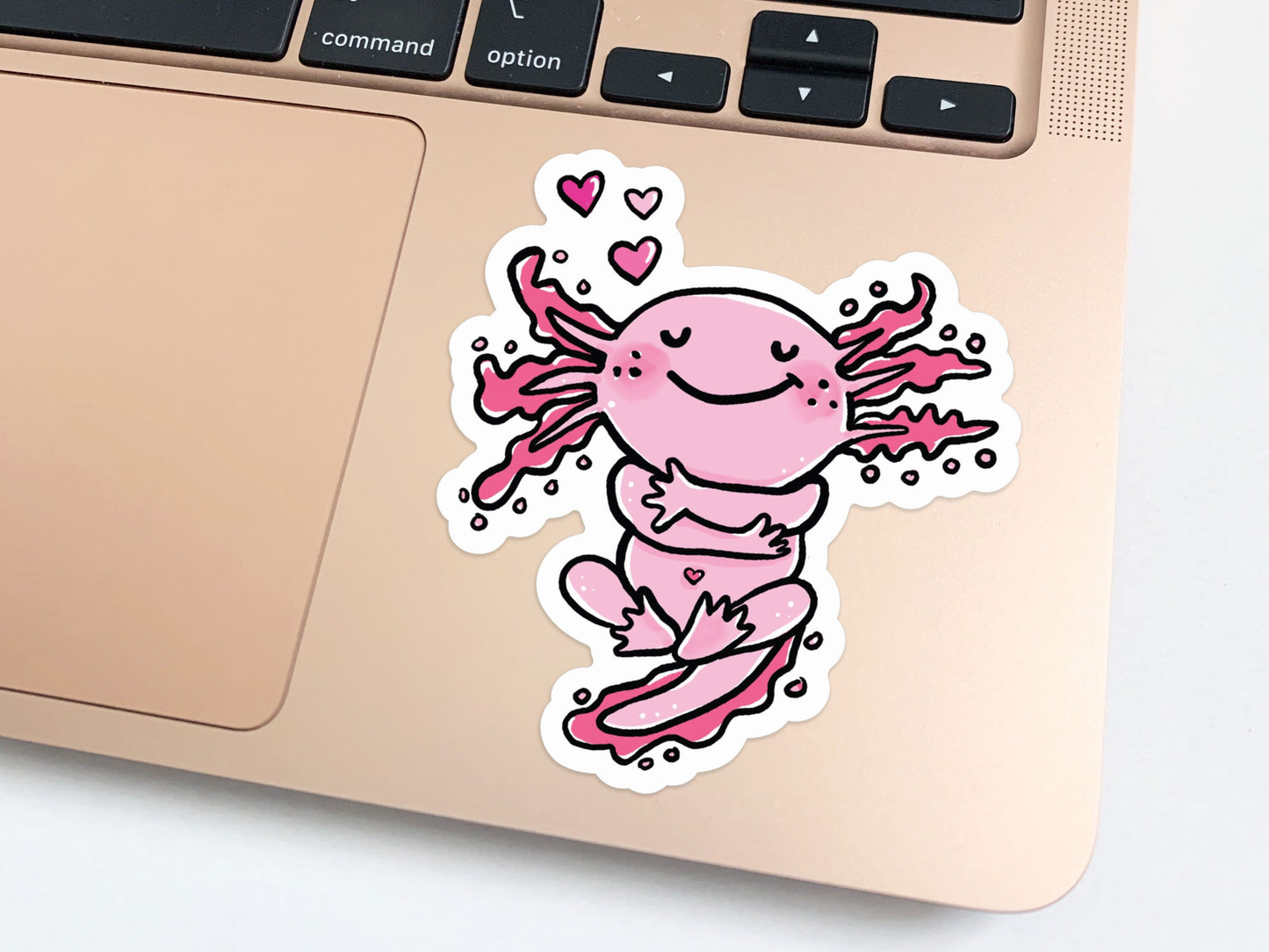 Axolotl Vinyl Sticker