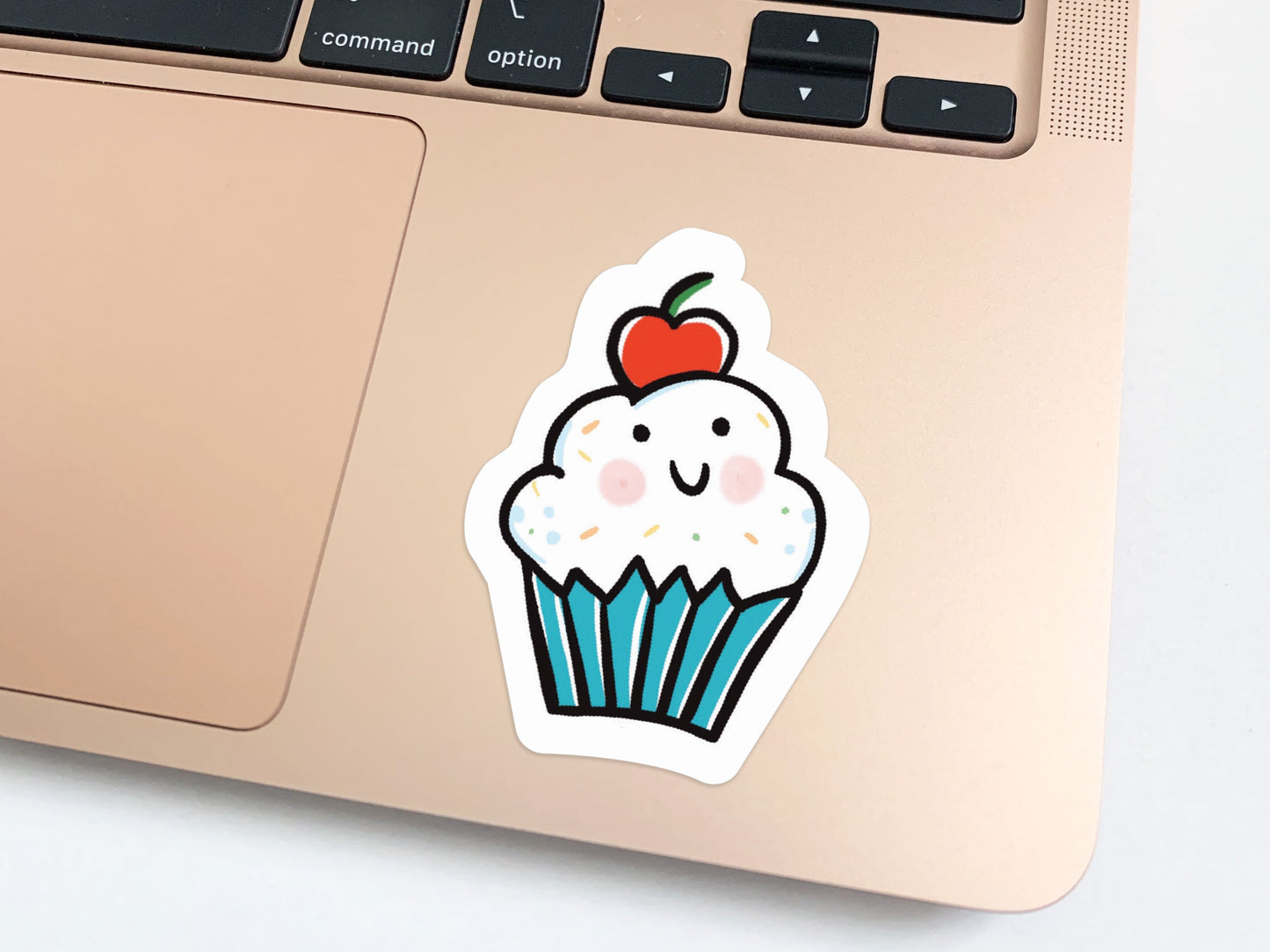 Cupcake Vinyl Sticker