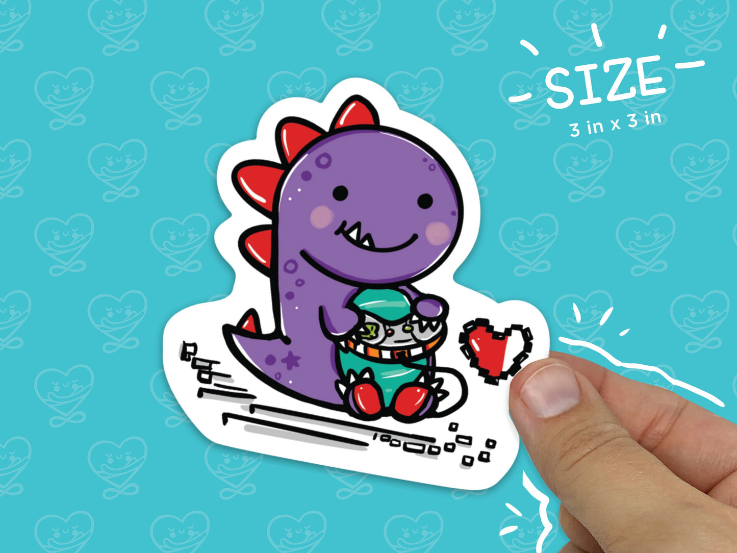 Dinosaur Vinyl Sticker