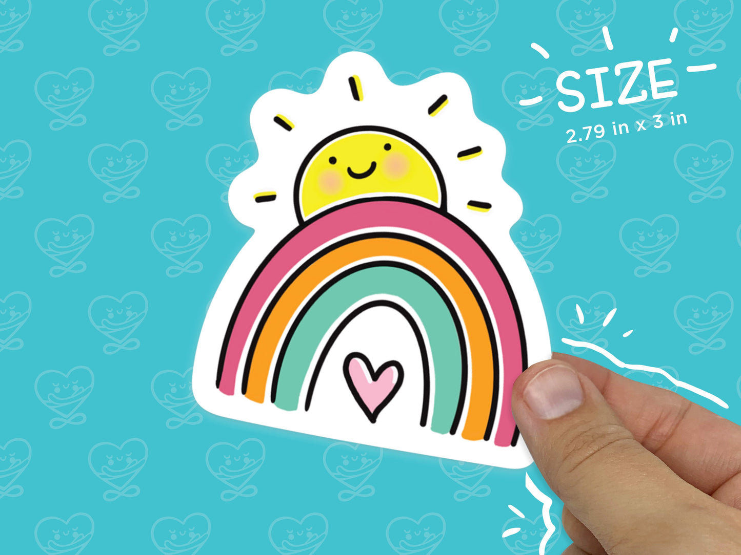 Rainbow Vinyl Sticker