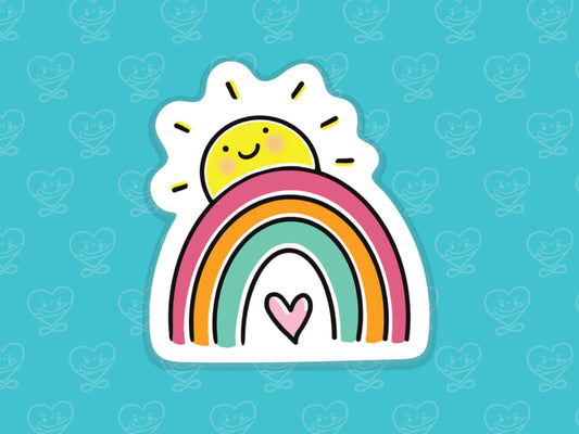 Rainbow Vinyl Sticker
