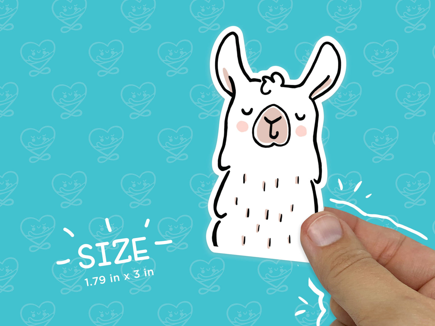 Llama Vinyl Sticker