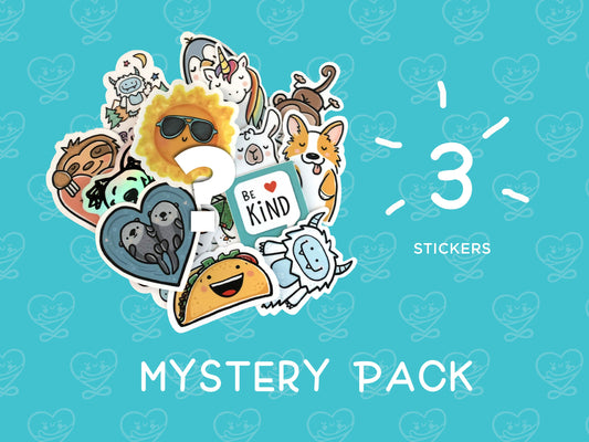 Mystery Pack Vinyl Sticker Set