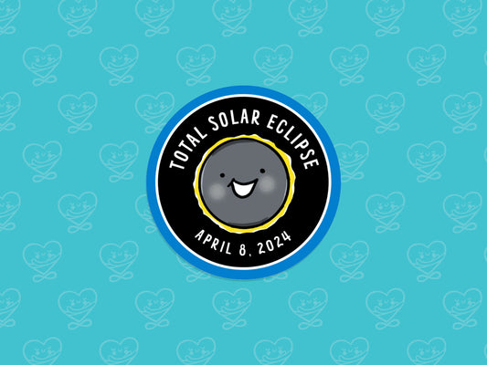 Total Solar Eclipse Sticker