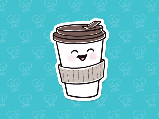 Coffee Vinyl Sticker